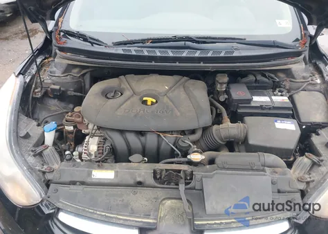 2012 Hyundai Elantra Gls (Ulsan Plant) из США, поврежденный, VIN KMHDH4AE3CU183463